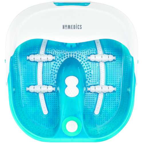 HoMedics FB-400 Bubble Spa Pro Footbath with Heat Boost Power