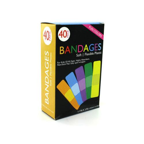 Fun Color Bandages ( Case of 12 )