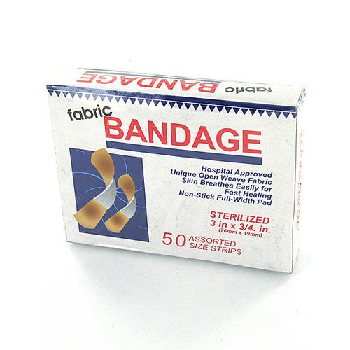 Flexible Fabric Bandages ( Case of 48 )