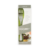 Knork (Knife and Fork Comb.) Stainless Steel--Duo Finish