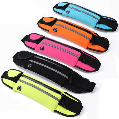 IPRee Sports Running Waist Bag Pack Unisex Phone Pouch Anti Theft Security Phone Case Storage