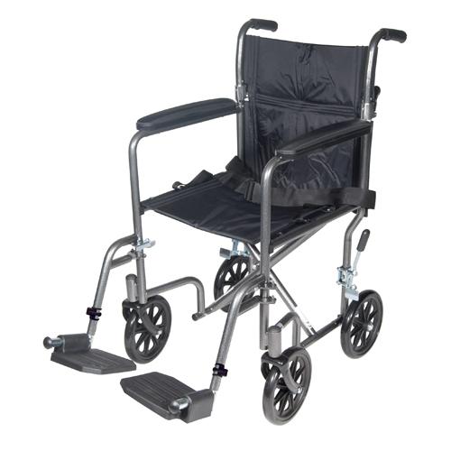 Wheelchair Transport  19  Silver Vein Finish