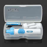 I- ears Painless Cordless Electric Ear Pick Wax Vacuum Remover with Retail Box