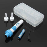 I- ears Painless Cordless Electric Ear Pick Wax Vacuum Remover with Retail Box