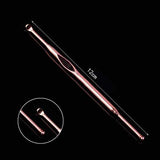 3pcs Ear Pick Ear Wax Remover Earpick Cleaner Kit Curette Cleaning Set Rose Gold Stainless Steel