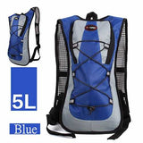 IPRee 5L Running Hydration Backpack Rucksack 2L Straw Water Bladder Bag For Hiking Climbing