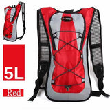 IPRee 5L Running Hydration Backpack Rucksack 2L Straw Water Bladder Bag For Hiking Climbing