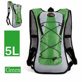 IPRee 5L Running Hydration Backpack Rucksack 2L Straw Water Bladder Bag For Hiking Climbing