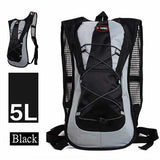 IPRee 5L Running Hydration Backpack Rucksack 2L Straw Water Bladder Bag For Hiking Climbing