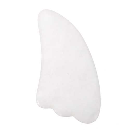 Natural Powder Crystal Rose Quartz Gua Sha Board Face Body Care Scraping SPA Massage Tool Massager