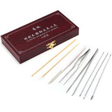 8pcs Stainless Steel Wood Ear Pick Wax Removal Dirt Curette Leaner Kit