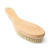 Natural Bristle Full Body Massage Dry Skin Exfoliation Bath Brush Detox Fight Cellulite Tool