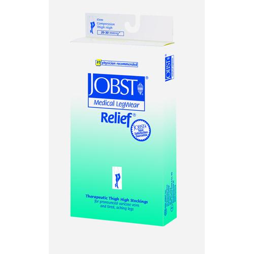 Jobst Relief 30-40 Thigh-Hi Beige X-Large  Silicone Band