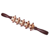 Wood Roller Body Trigger Point Massage Stick Leg Massager Muscle Relief Tool