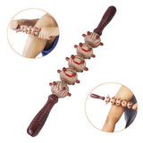 Wood Roller Body Trigger Point Massage Stick Leg Massager Muscle Relief Tool