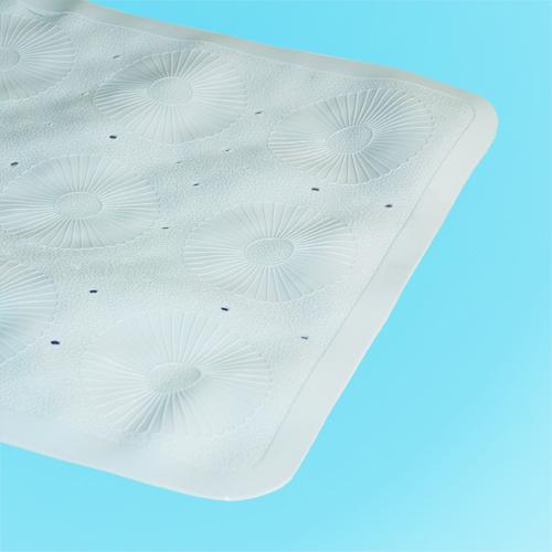 Bathtub Safety Mat Large White 15.75  x 35.5