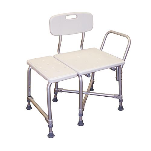 Bariatric Transfer Bench 600 Lb. Capacity-White