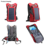 Outdoor Travel Bag 6.5W Solar Panel USB Powered Detachable Backpack Charger