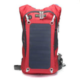 Outdoor Travel Bag 6.5W Solar Panel USB Powered Detachable Backpack Charger