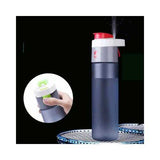 600ML Outdoor Plastic Water Bottle Creative Traveling Sport Running Drinkware Leakproof Spray Kettle