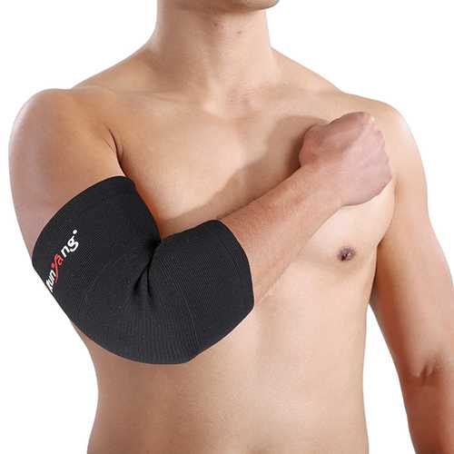 Mumian A22 Classic Black Breathable Sports Elbow Sleeve Brace Pad- 1PC