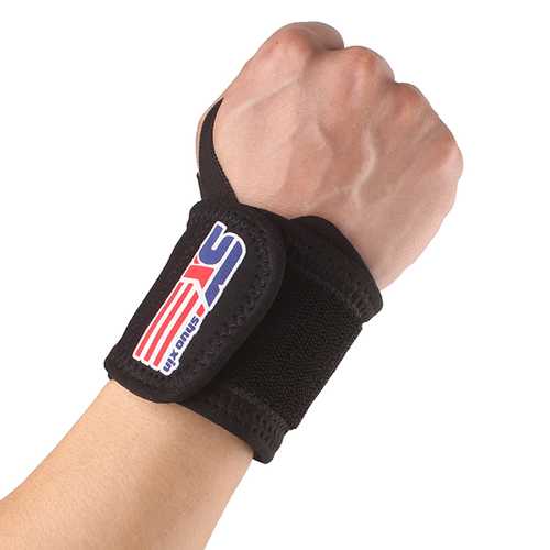 ShuoXin SX503 Monolithic Sports Gym Elastic Stretchy  Thumb Loop Wrist Guard Protector - 1PC