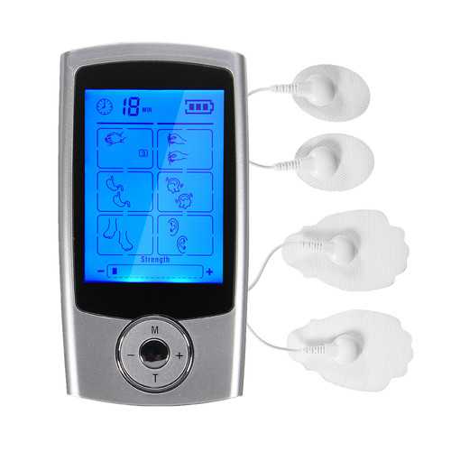 16 Modes Portable Electric Pulse TENS EMS Massager Therapy