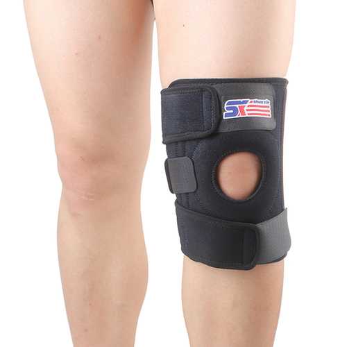 ShuoXin SX524 Variable Silicone 4-Springs Knee Patella Guard Protector - 1PC