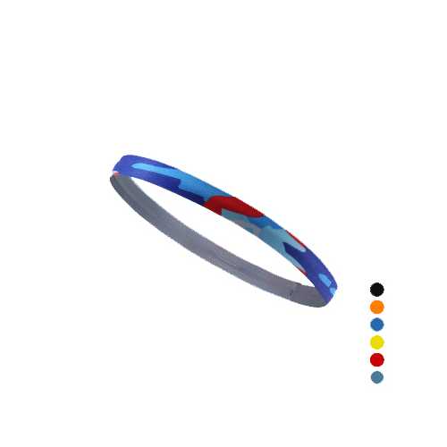 TE560 Outdoor Sport Head Band Absorb Sweat Printing Cycling Playing Ball Fitness Yoga Hair Band