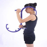 Dark Blue Comfortable Manual Massage Stick Treat Muscles