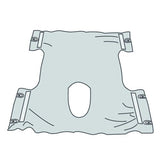 Sling - Polyester Mesh With Commode Opening