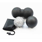 1 Set EPP Fitness Peanut Massage Ball Yoga Ball Trigger Point Ball Shoulder Back Legs Rehabilitation Training Ball