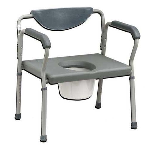 Oversized Commode Deluxe 650# Weight Capacity Bariatric