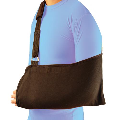 Bell-Horn Arm Sling  Padded Black w/Shoulder Strap-Univ