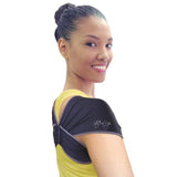 STR8-N-UP Posture Support XSmall  Solid Black