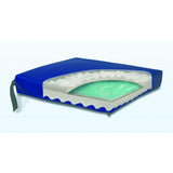 Gel Convoluted Foam Cushion 18  x 16  x 3   Navy