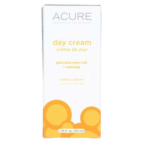 Acure - Day Cream - Gotu Kola Extract and Chlorella - 1.75 FL oz.