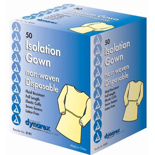 Fluid Resistant Isolation Gown Cs/50