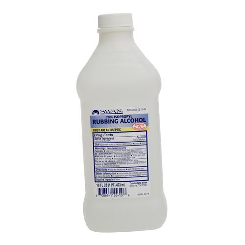 Isopropyl Alcohol- 70%- 16 oz Pack/6