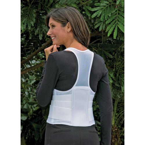 Cincher Female Back Support Small White