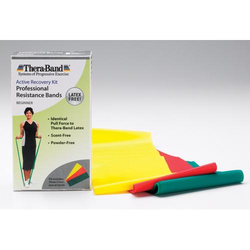 Thera-Band 5' Combo Pack- Light  Latex-Free