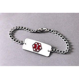 Medical Identification Jewelry-Bracelet- Heart