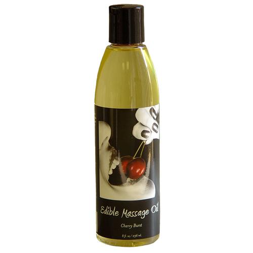 EB Edible Massage Oil 8oz Cherry