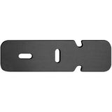 Transfer Board  Waterproof  w/Notches & Hand Holes  Black