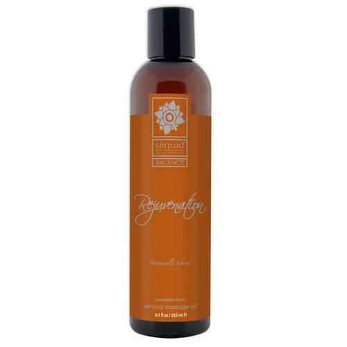 Sliquid Massage Oil Mandarin Basil 8.5oz