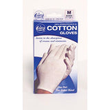 Cotton Gloves - White Large (Pair) Fits 8-1/2  - 9-1/2