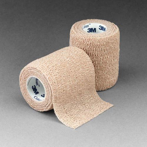 Coban Self-Adherent Wrap 2 x5 Yd Bx/36 Tan