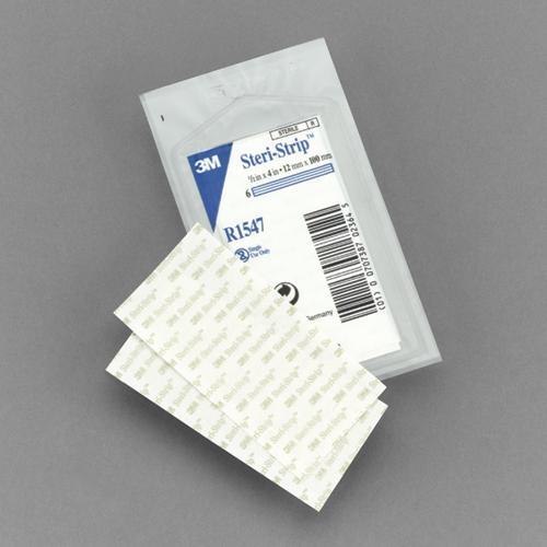 Steri-Strip Skin Closure Bx/50 1/4  X 1-1/2   6 Strips/Sheet