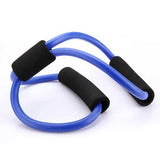 Resistance Bands Tube Fitness Muscle Workout Exercise Yoga Tubes