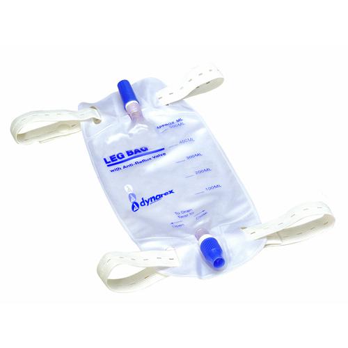 Leg Bag-Large 1000 ml w/Valve Bx/12